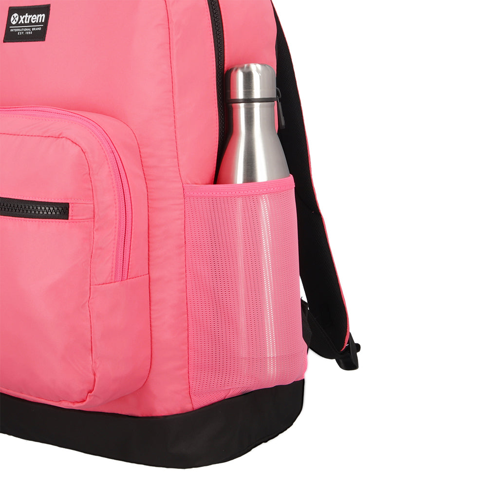 Mochila para laptop mujer Vito 15.6'' rosada