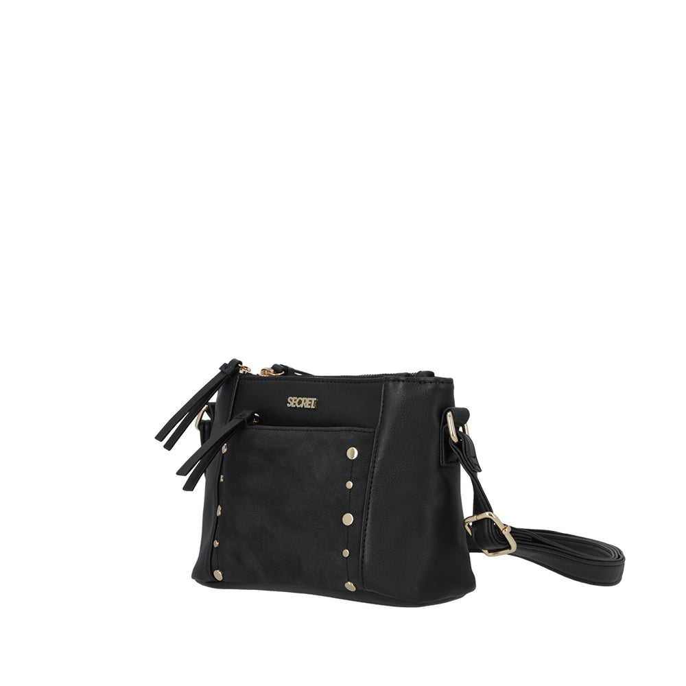 Cartera Hippie Chic Minsk Negra