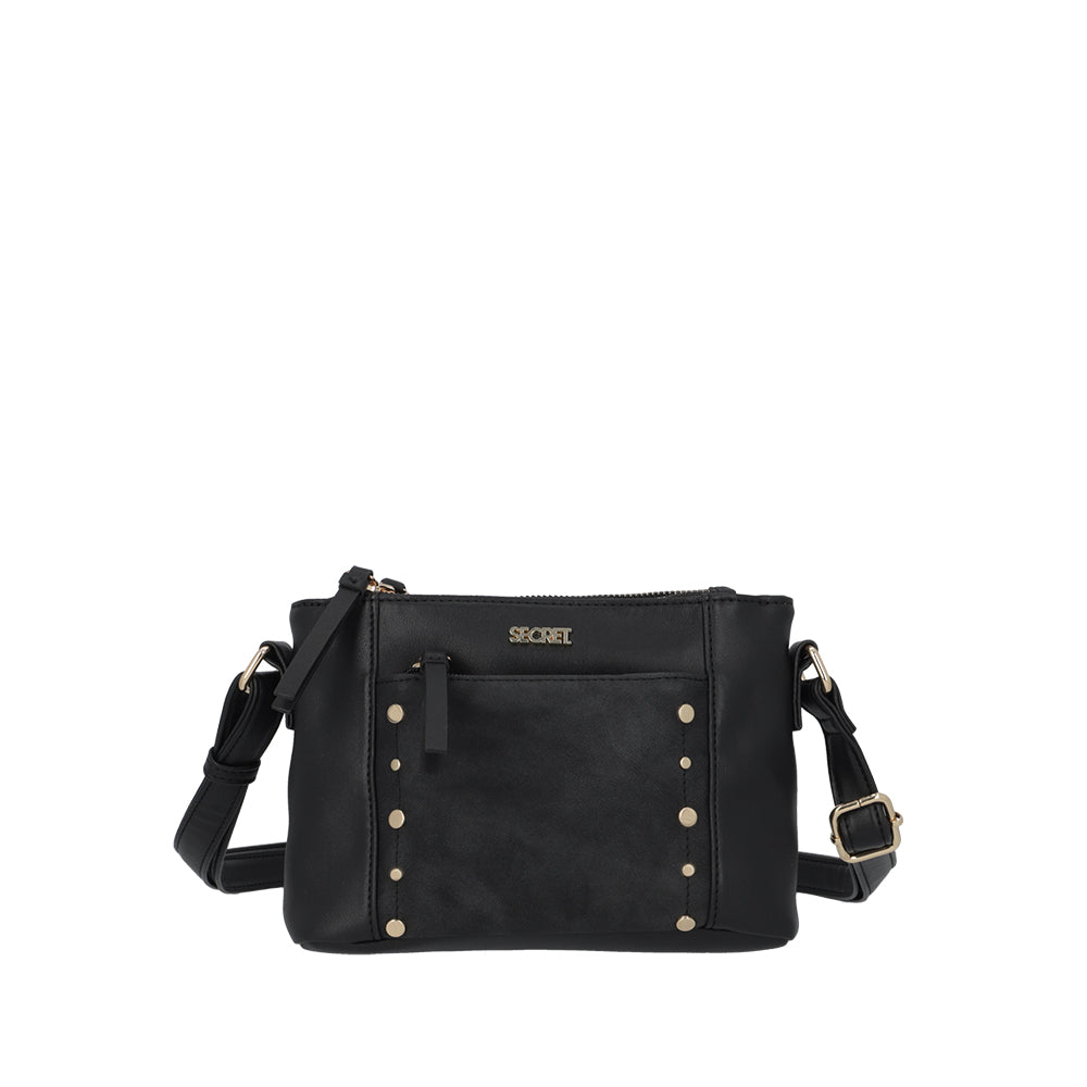 Cartera Hippie Chic Minsk Negra