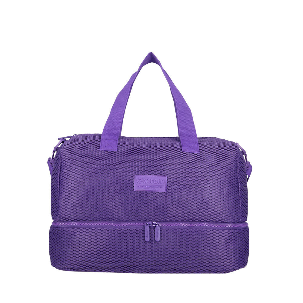 Bolso deportivo mujer M-22 3XT morado