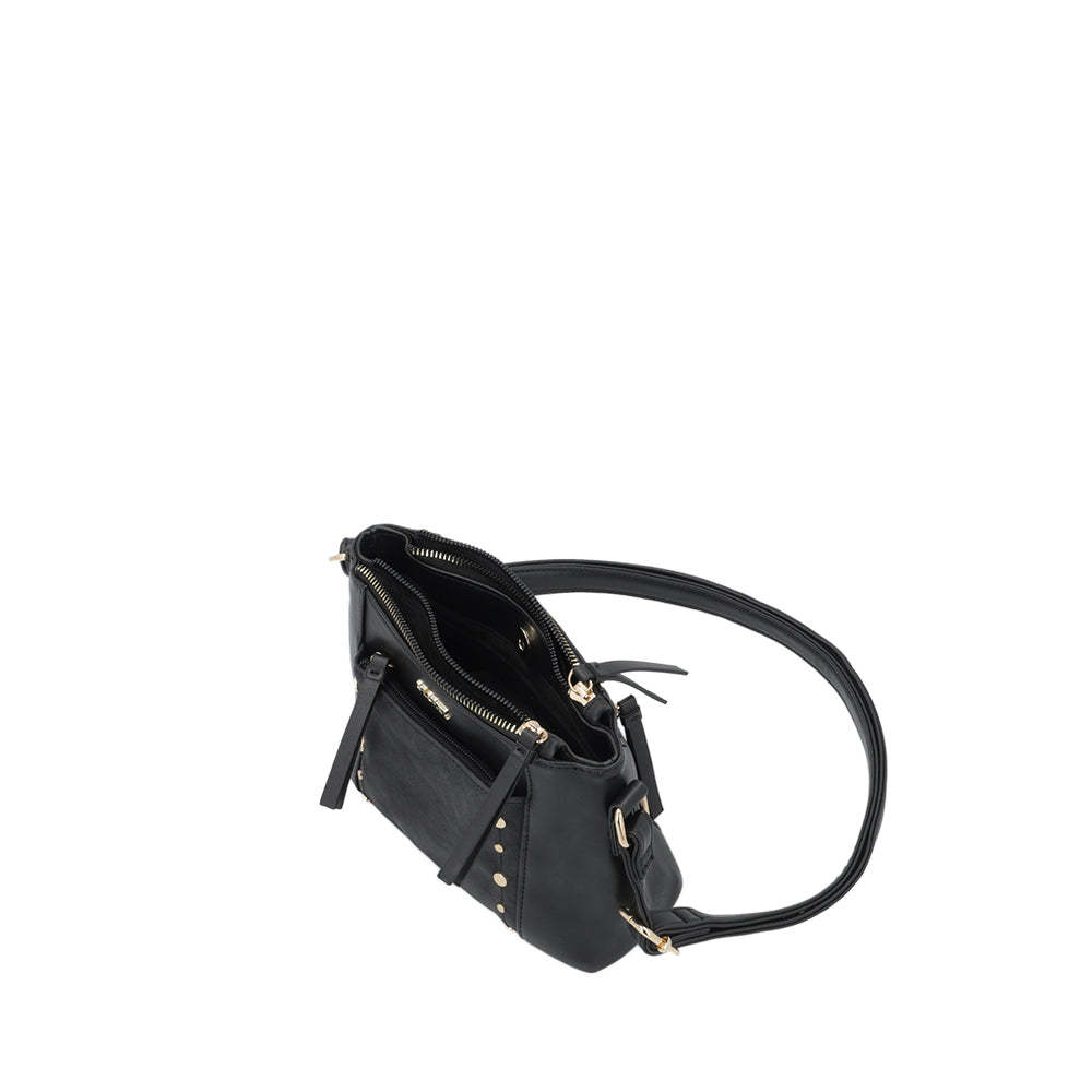 Cartera Hippie Chic Minsk Negra